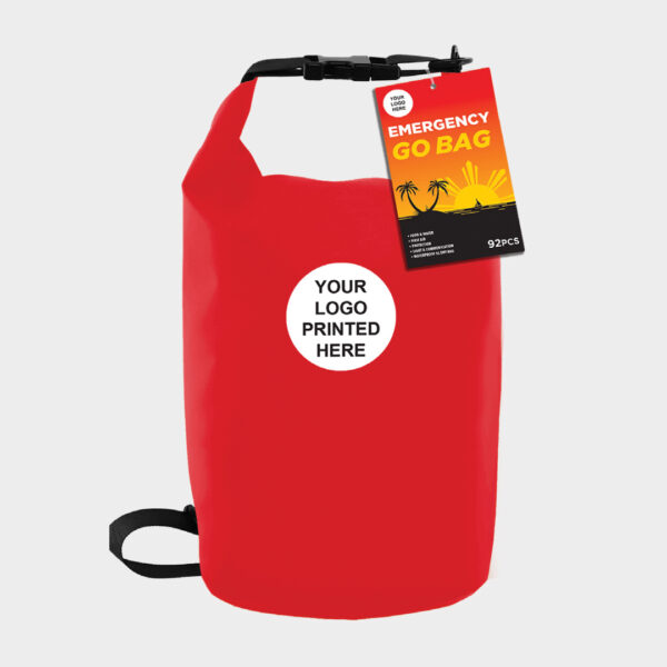 1-PERSON/2 DAYS EMERGENCY GO BAG 92 PCS