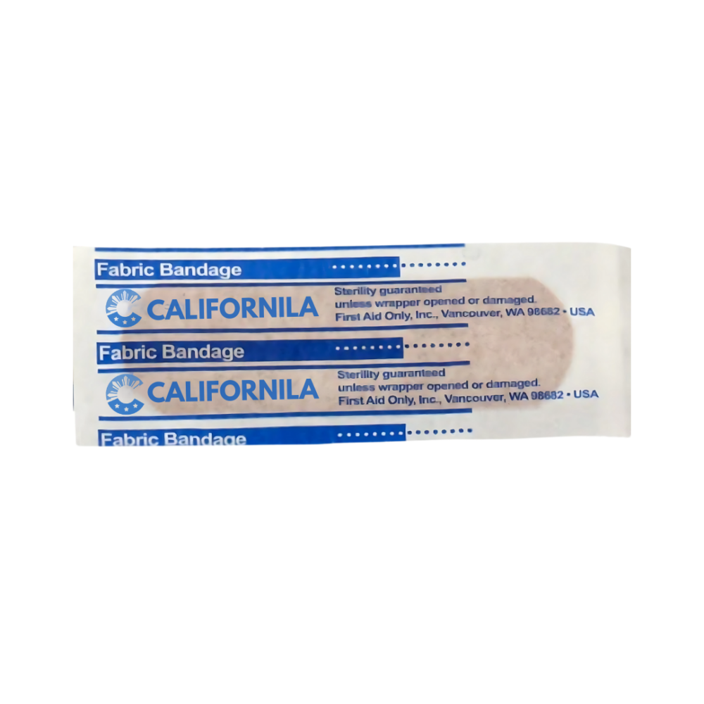 Californila Emergency Kit  Adhesive Bandages Fabric