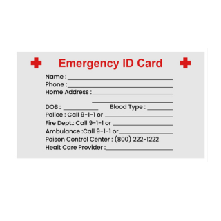 Emergency Card