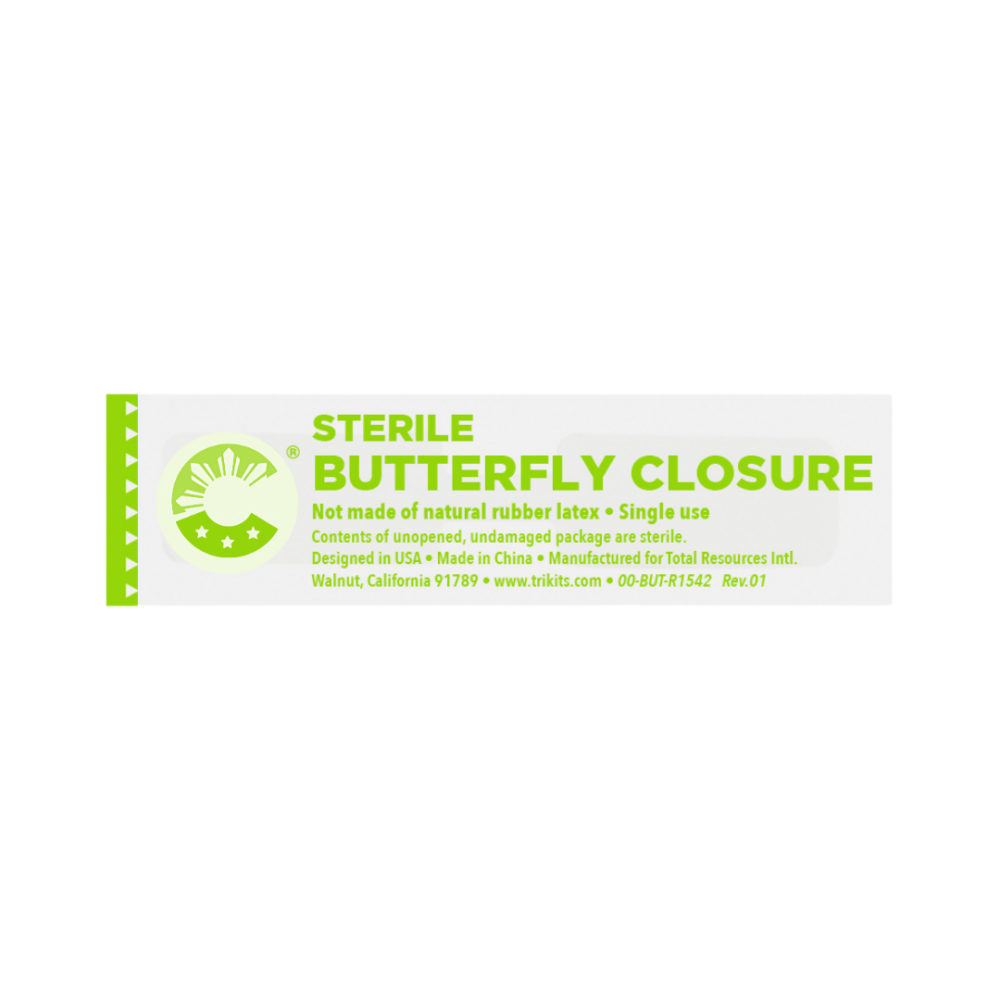 Sterile Butterfly Closure