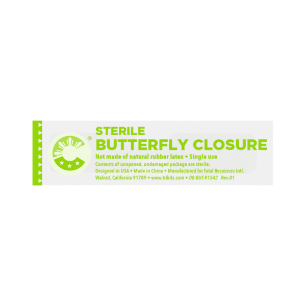 Sterile Butterfly Closure